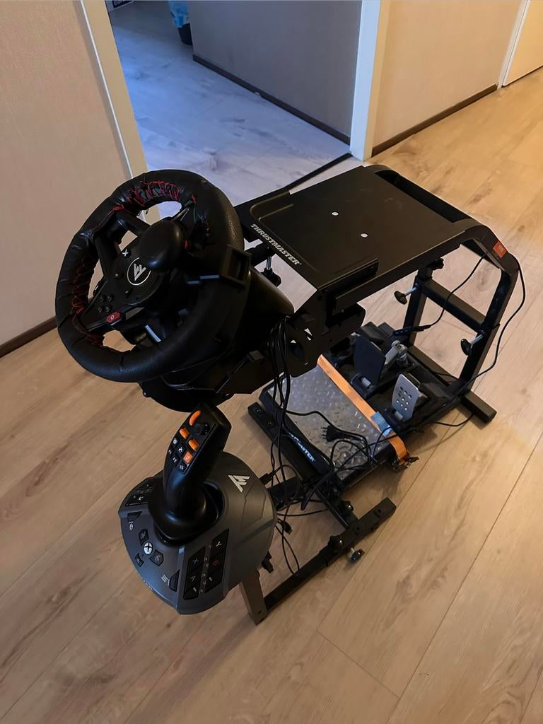 Thrustmaster racing simulator set, Ophalen, Zo goed als nieuw