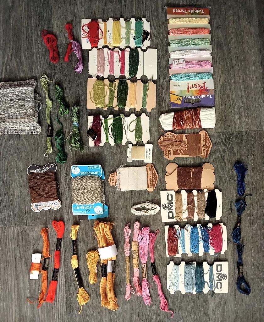 TK BORDUUR MATERIAAL ENZ, Ophalen of Verzenden, Nieuw, Handborduren, Borduurpakket