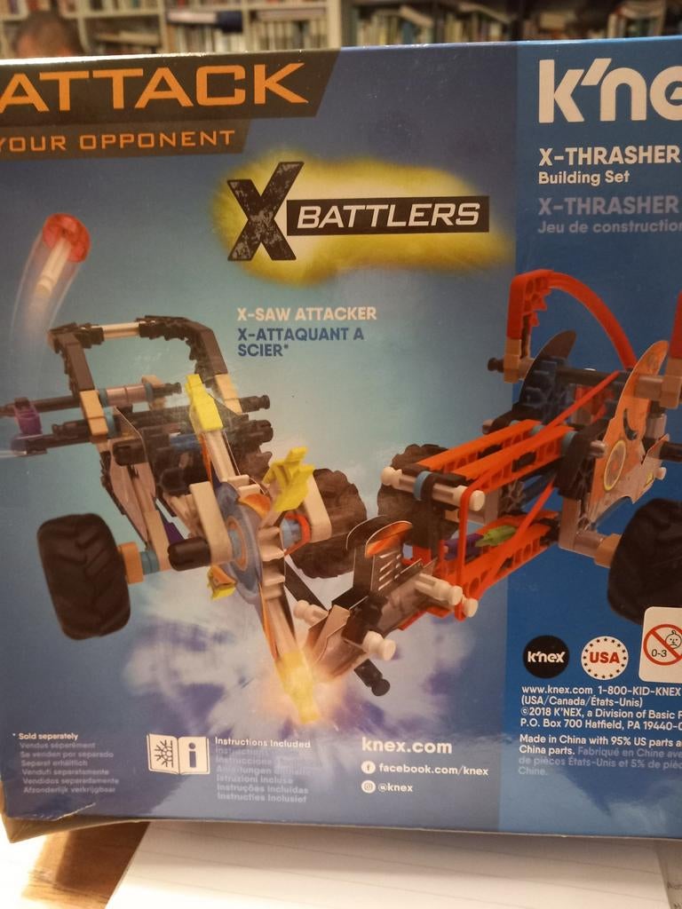 K'nex X-Battlers - 94 Stuks, Ophalen of Verzenden, Gebruikt, K'nex