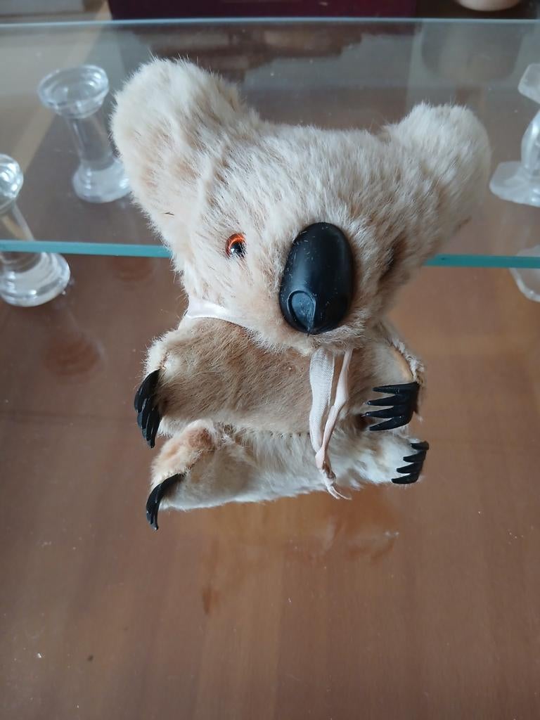 Koala. Leer en plastic, Ophalen of Verzenden, Gebruikt, Stoffen beer, Overige merken