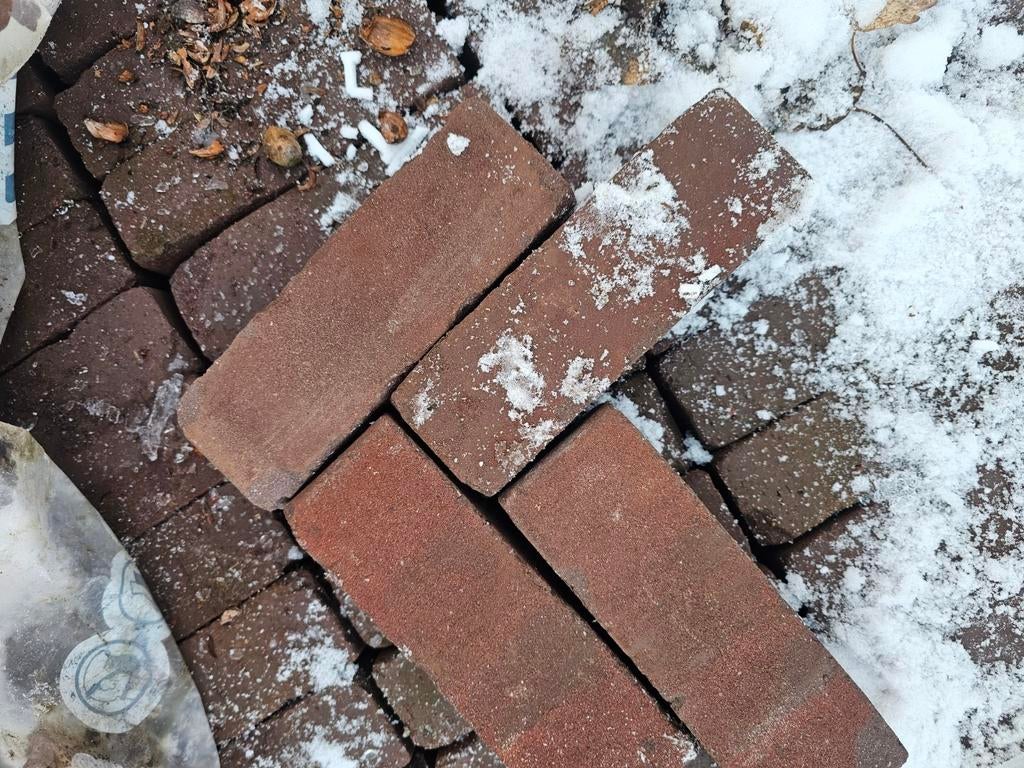 Gebakken dikformaat rood bruin nieuw, Ophalen of Verzenden, Nieuw, Keramiek, Klinkers