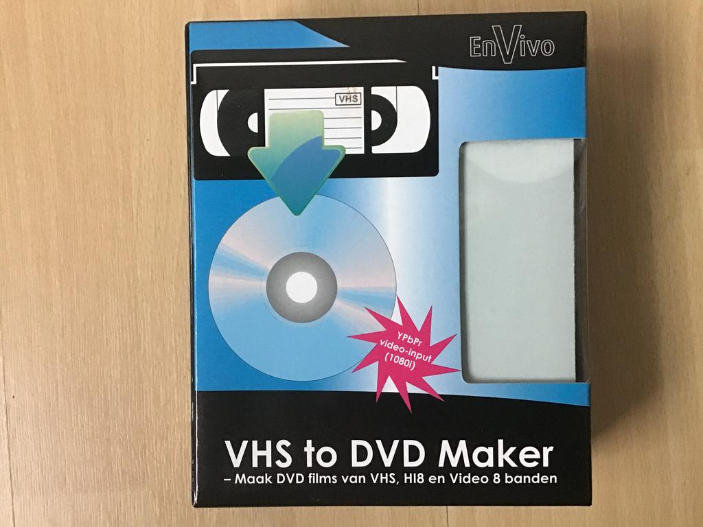 VHS naar DVD Maker - Zet je oude video's om!, Ophalen of Verzenden, Nieuw
