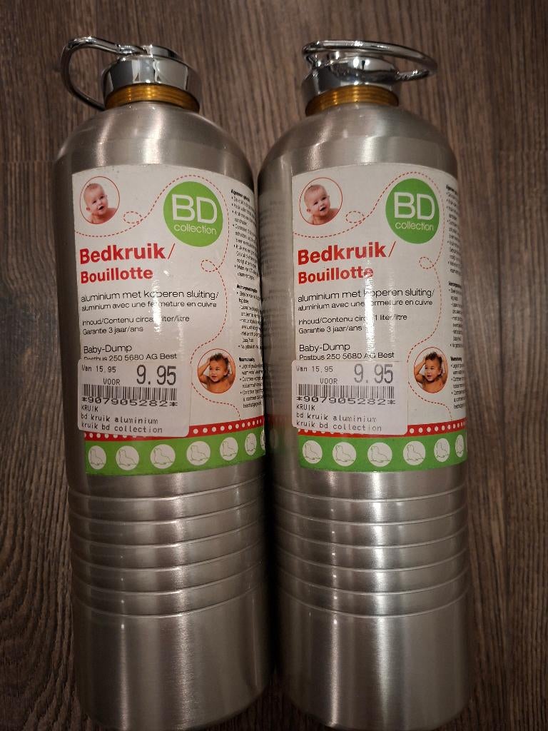 2 Bedkruiken baby, Ophalen of Verzenden, Gebruikt, Overige typen, Overige merken