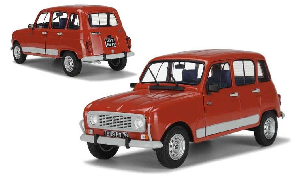 Renault 4 GTL rood - Solido 1:12, Ophalen of Verzenden, Nieuw, 1:9 t/m 1:12, Auto