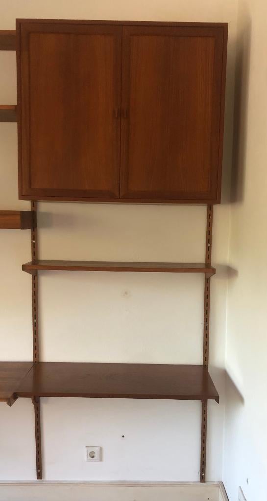 Kai Kristiansen modulair wandmeubel, Ophalen, Gebruikt, Met deur(en), Teakhout