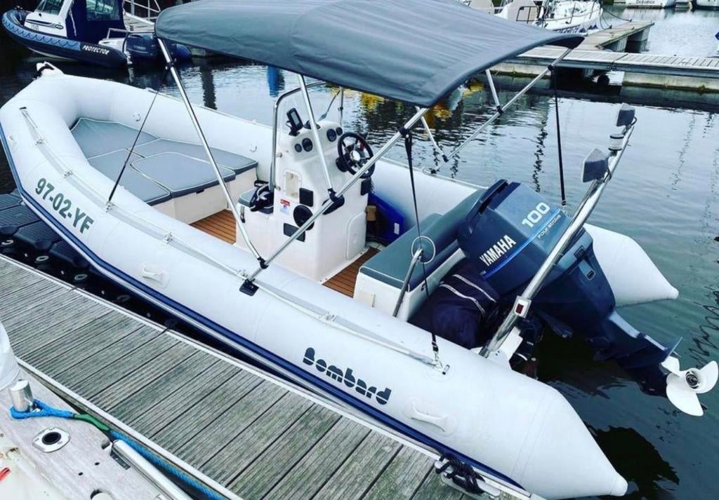 Bombard Explorer 580 – Yamaha 100 PK (2022) – Nieuwe tubes, Gebruikt, 70 tot 120 pk, Benzine, Overige materialen