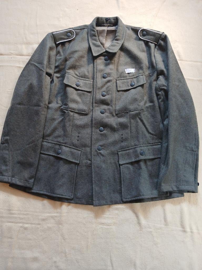 Duitse replica uniform jas m43, Verzenden, Landmacht, Duitsland, Kleding of Schoenen