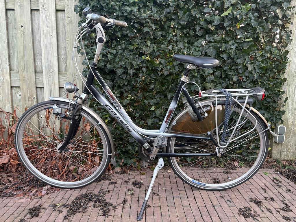 Gazelle Medeo Alu Lite Damesfiets - 57cm, 3x8 versn., Fietsen en Brommers, Fietsen | Dames | Damesfietsen, Ophalen, Gebruikt, Versnellingen