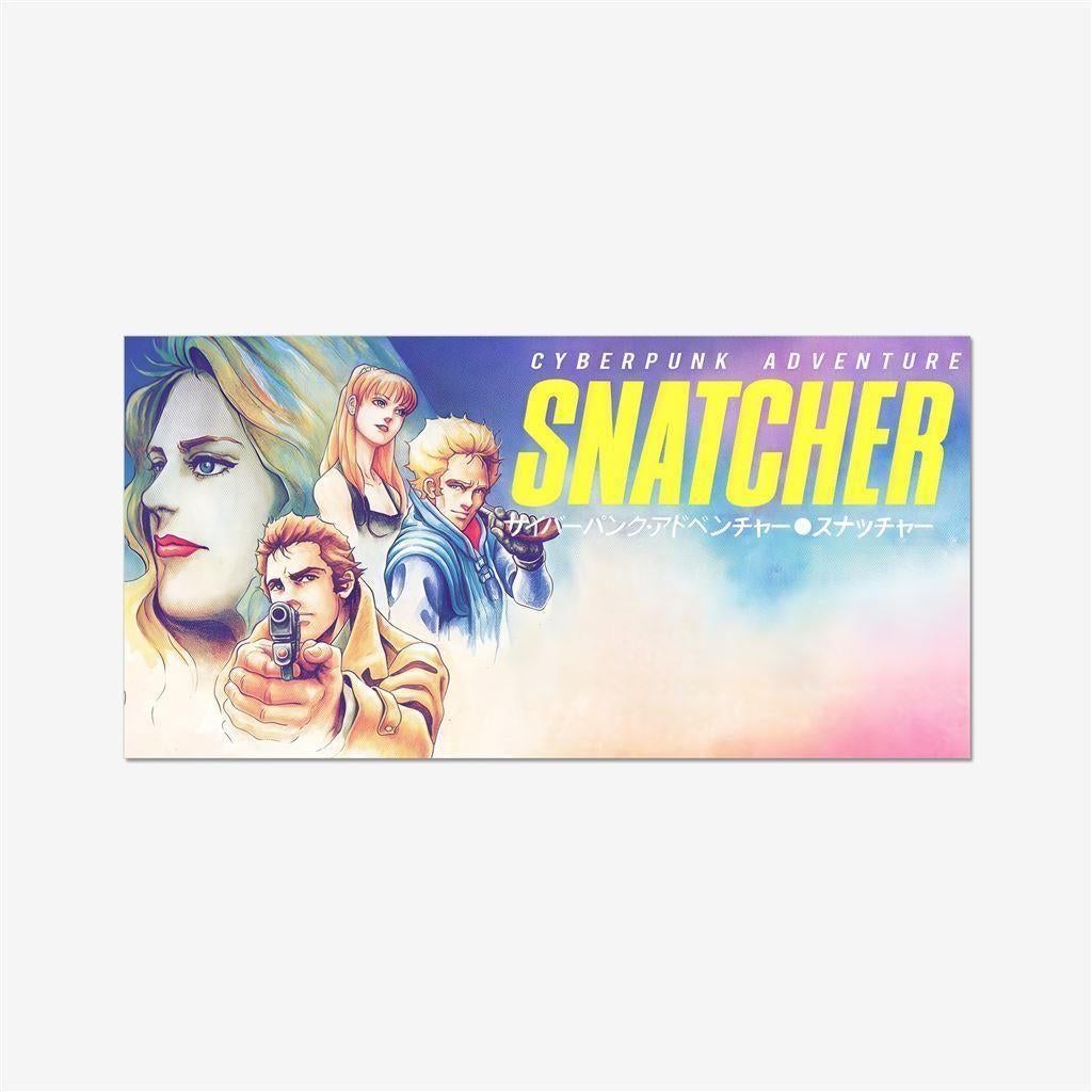 Snatcher [ Sega CD MSX ] Horizontale Poster Print, Verzamelen, Ophalen of Verzenden, Nieuw, A1 t/m A3, Film en Tv