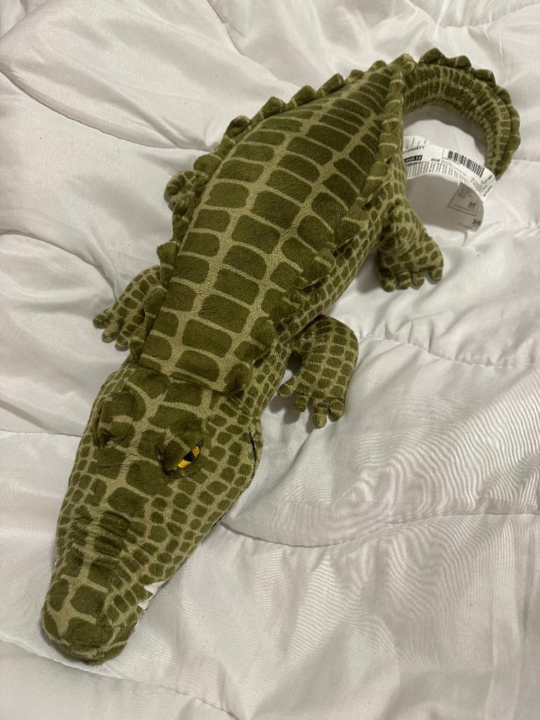 IKEA knuffel crocodile, Ophalen, Zo goed als nieuw, Overige typen
