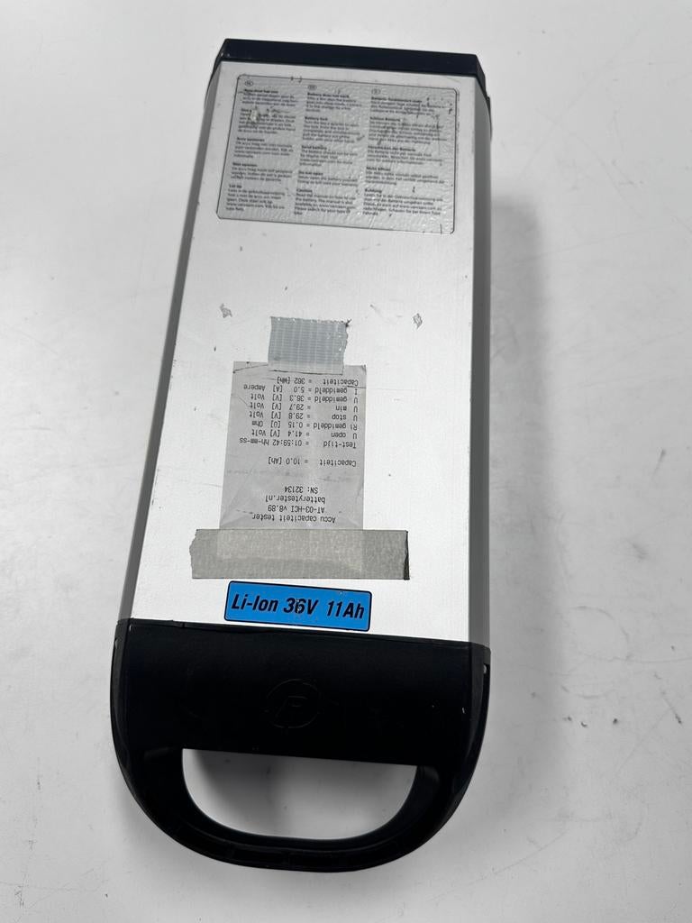 Van raam fiets accu, Ophalen of Verzenden, Gebruikt