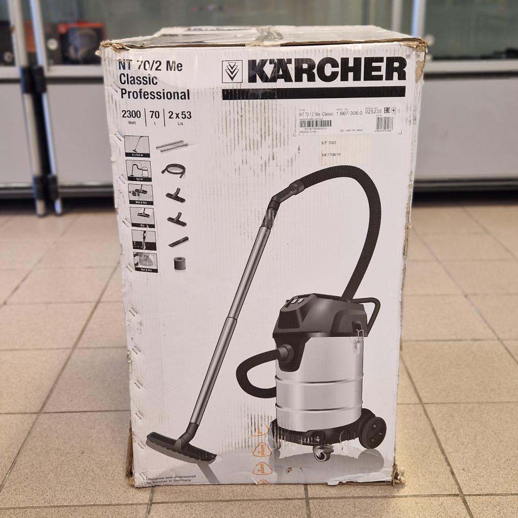 Kärcher water-/stofzuiger NT 70/2 | 70 L | 2400 W - Nieuw! (, Karcher, Zo goed als nieuw, Support@karcher.com, Alfred-Kärcher-Str. 28-40, 
71364 Winnenden
Germany