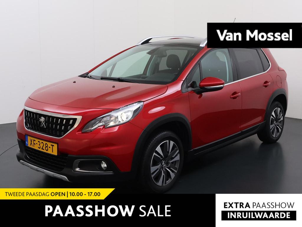 Peugeot 2008 1.2 PureTech Allure | Navigatie | Camera | Pano, Auto's, Voorwielaandrijving, 12 maanden, Stof, Euro 6