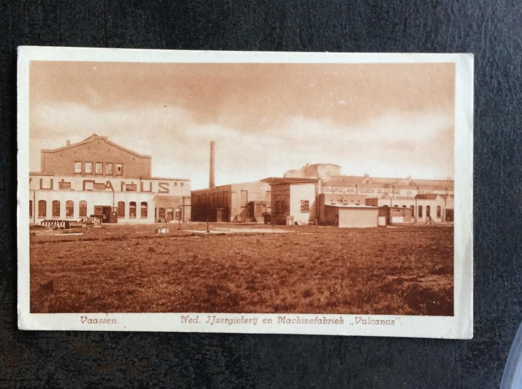 Vaassen, Ned. ijzergieterij en Machinefabriek Vulcanus, Ophalen of Verzenden, 1940 tot 1960, Ongelopen, Gelderland