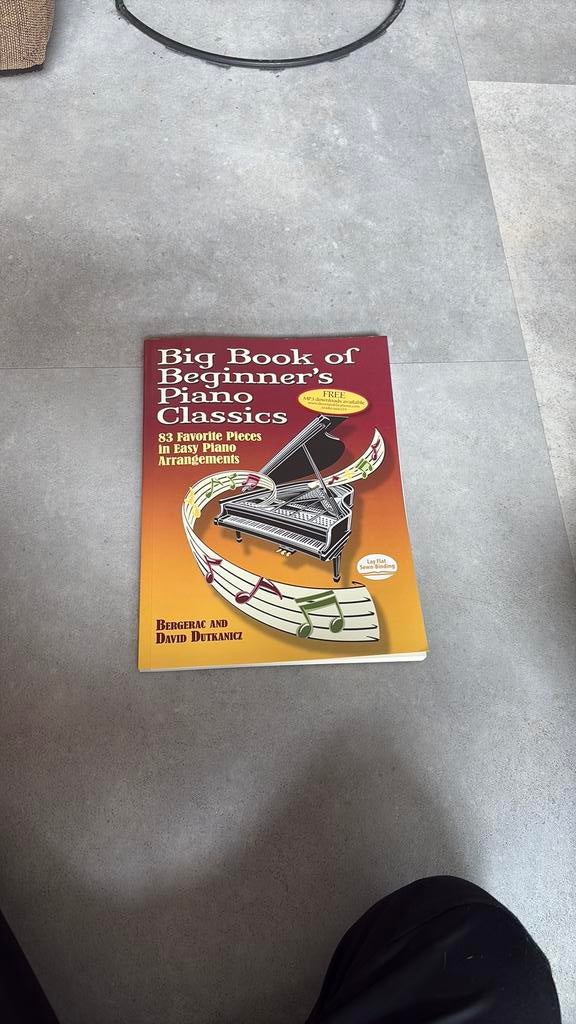 Big book of biginner’s piomano classics, Klassiek, Ophalen of Verzenden, Zo goed als nieuw, Artiest of Componist