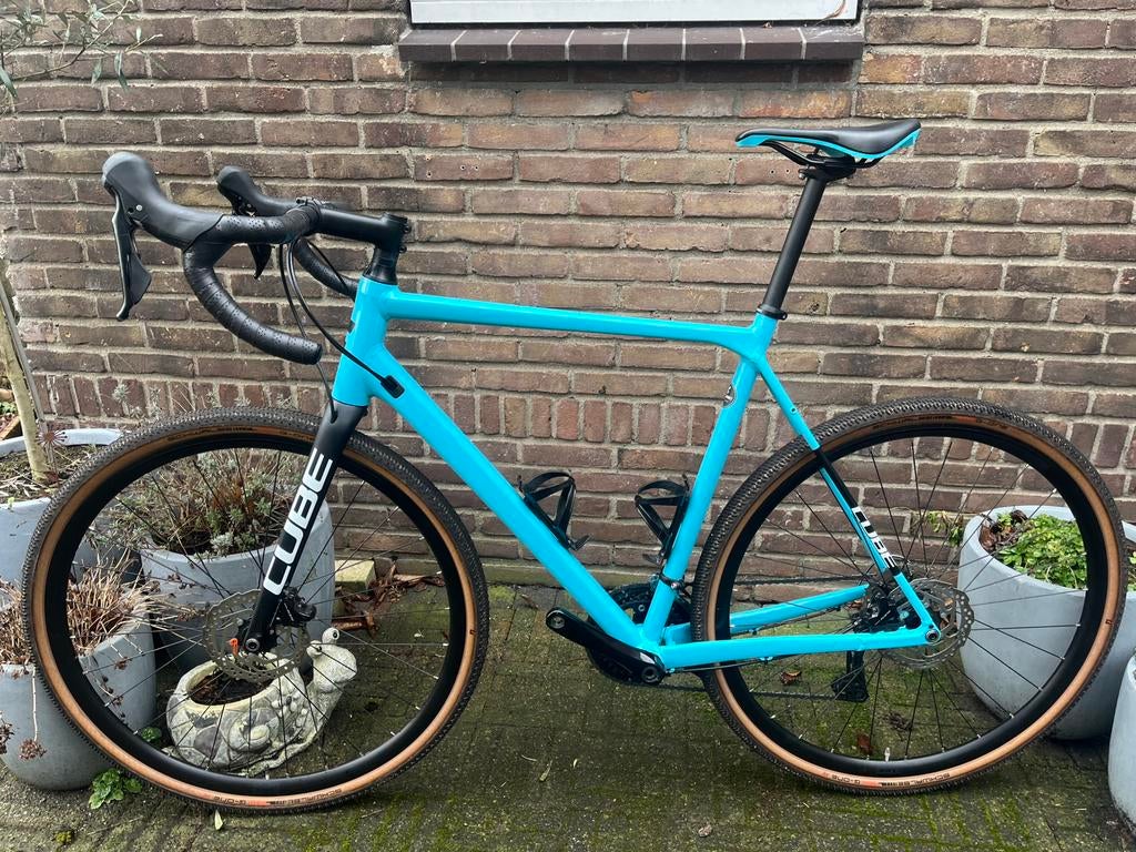 CUBE Cross Race Pro 2022 58 cm Offroad Incl. extra banden, Fietsen en Brommers, Fietsen | Racefietsen, Aluminium, Zo goed als nieuw