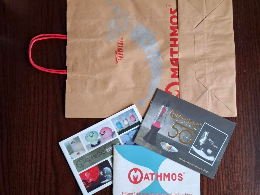 Mathmos merchandising voor verzamelaars, Verzamelen, Merken en Reclamevoorwerpen, Nieuw, Overige typen, Ophalen of Verzenden