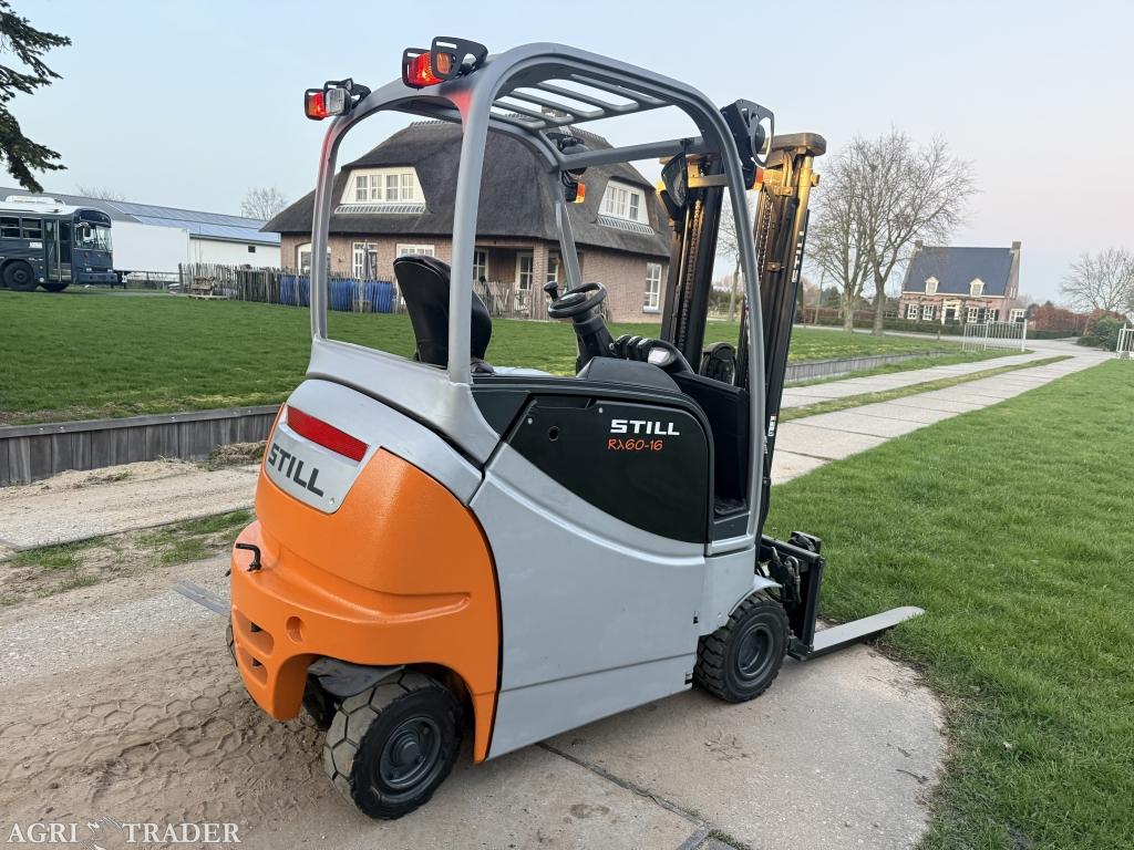 Still 1600KG elektrisch 3-delig Freelift Sideshift 4400 uur, Info@vanbeurdenheftrucks.nl, Still, Heftruck, Ophalen of Verzenden