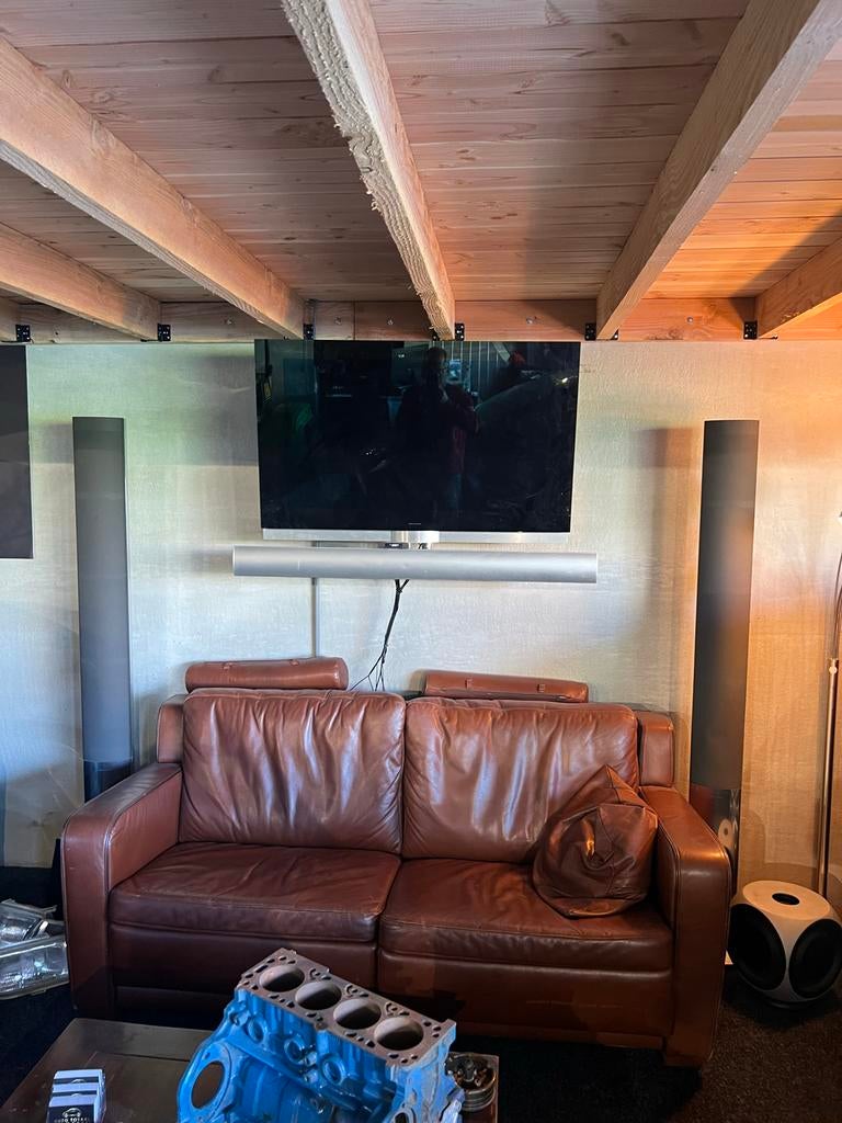 Bang & Olufsen TV met BeoSoundbar en BeoLab speakers, Ophalen of Verzenden, Zo goed als nieuw, 100 cm of meer, Overige merken