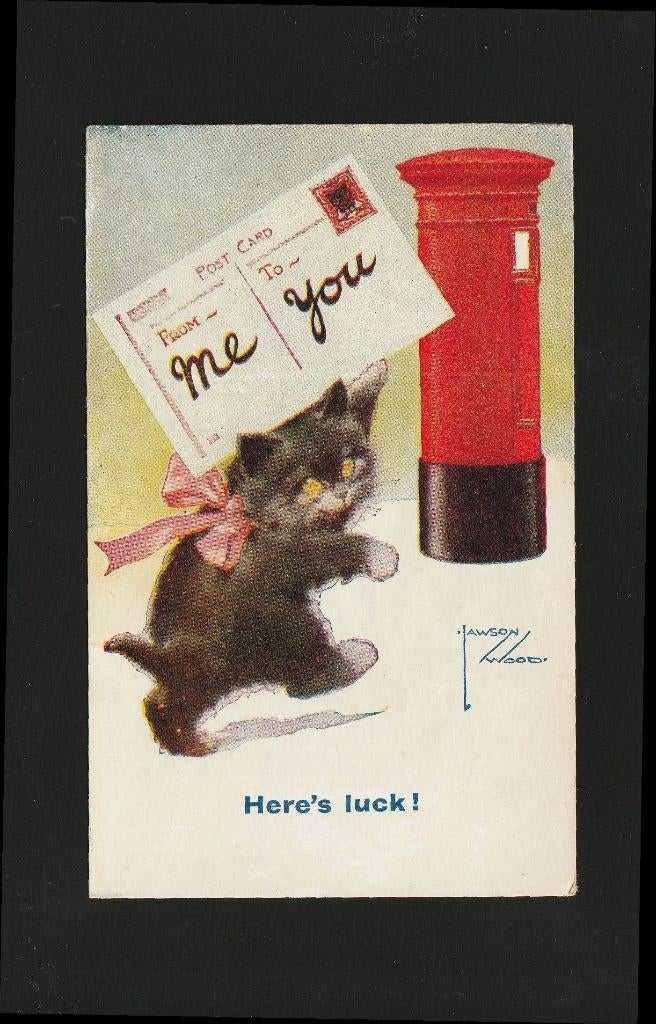 Ansichtkaart Poezen D19-21, Verzenden, Voor 1920, Ongelopen, Overige thema's