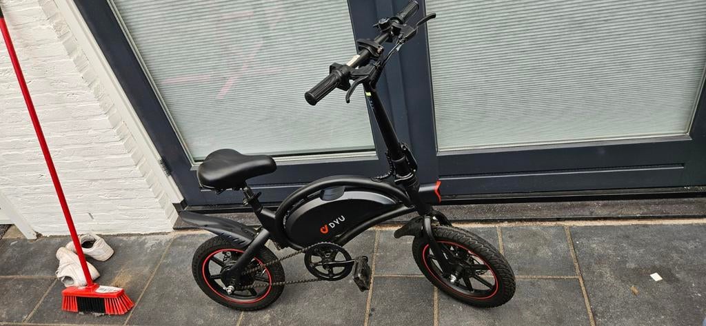 DYU elektrische vouwfiets, Fietsen en Brommers, Fietsen | Vouwfietsen, Ophalen of Verzenden