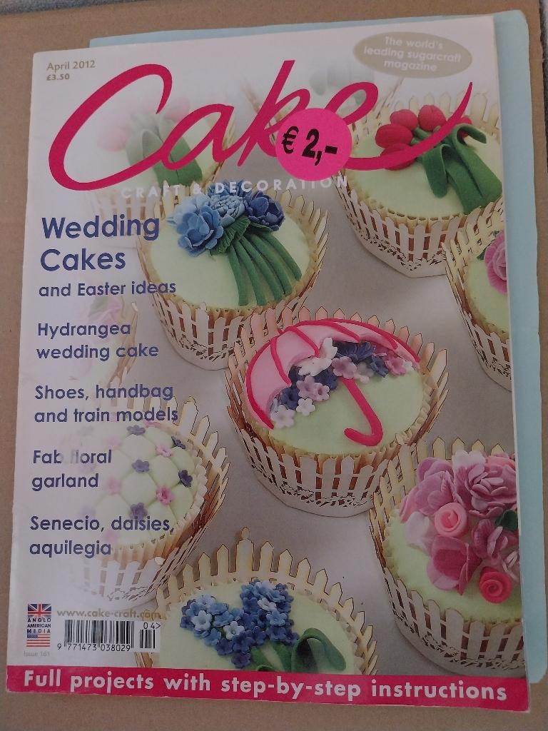 Cake, craft & decoration ,engels tijdschrift, Gelezen, Ophalen of Verzenden, Europa, Taart, Gebak en Desserts