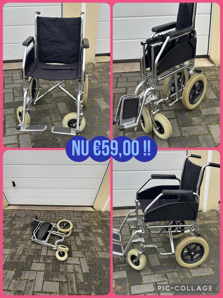 Transportrolstoel , inklapbaar , past in iedere auto €59,00, Diversen, Rolstoelen, Gebruikt, Meer info ☎️0️⃣6️⃣➖2️⃣0️⃣9️⃣0️⃣1️⃣0️⃣4️⃣0️⃣