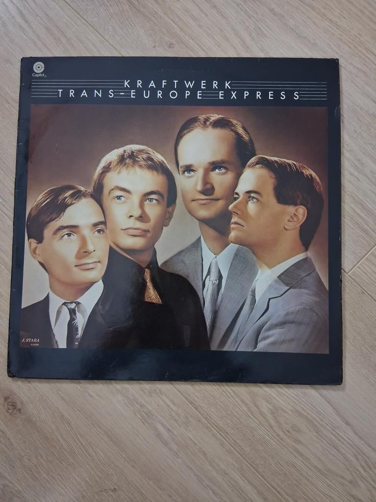 Kraftwerk - Trans-Europe Express LP (1977), Ophalen of Verzenden, Gebruikt, 12 inch