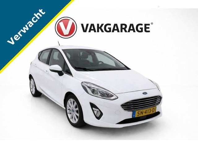 Ford Fiesta 1.0 ECOBOOST TITANIUM 5-DRS. + ECC/APPLE CARPLAY, Gebruikt, Euro 6, 580 kg, Origineel Nederlands