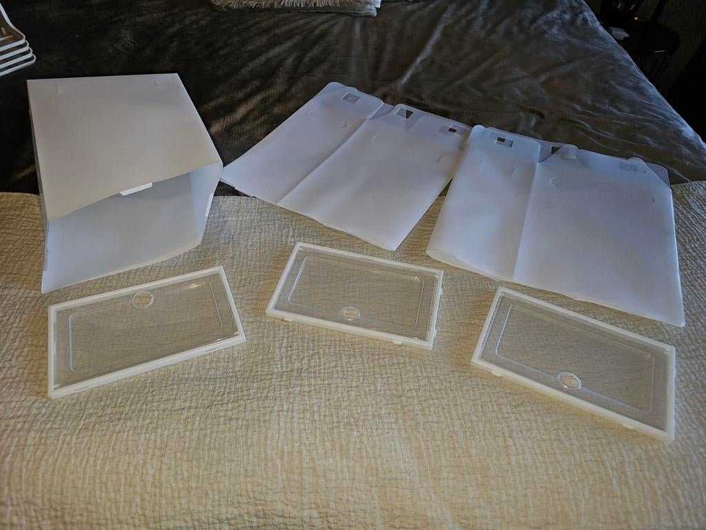 Plastic schoen dozen., Ophalen of Verzenden, Nieuw, Zwart, Sneakers of Gympen