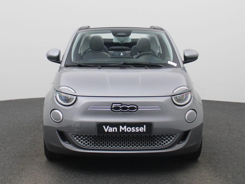 Fiat 500C 500e 42 kWh Icon | Climate Control / ECC | Open da, Auto's, Stof, Gebruikt, 118 pk, Cabriolet