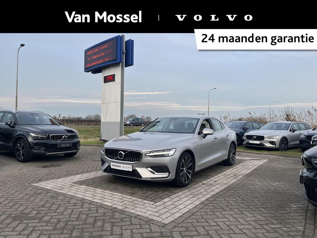 Volvo S60 Recharge T6 AWD Core | 18 Inch Velgen | Keyless En, Auto's, Volvo, Automaat, 12 maanden, Stof, Gebruikt