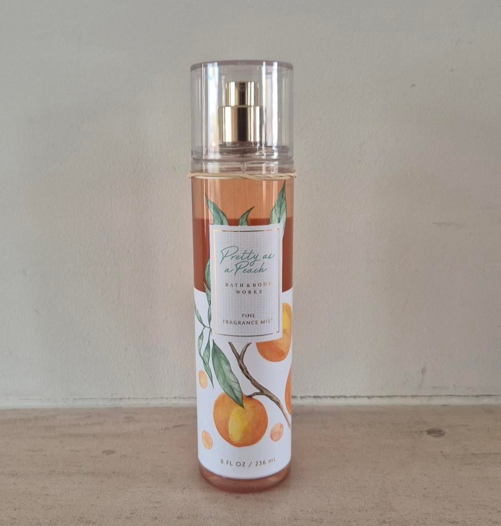 BBW Bath & Body Works | Pretty as a Peach | Bodymist zgan, Ophalen, Zo goed als nieuw, Deodorant of Bodyspray