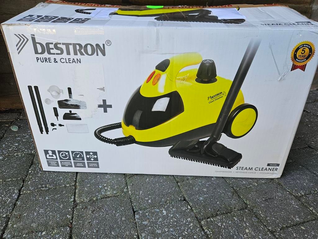 Bestron Clean Steamer - Nieuwstaat, Ophalen of Verzenden, Zo goed als nieuw