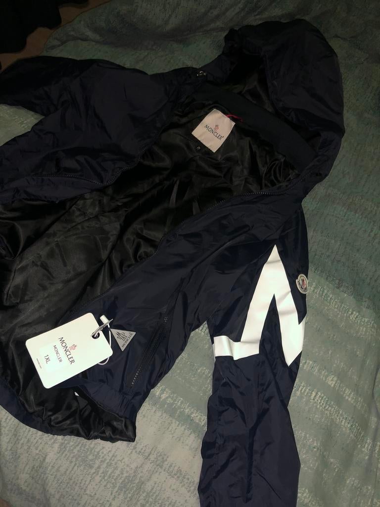 Moncler windbreaker, Ophalen of Verzenden, Nieuw, Maat 46 (S) of kleiner, Blauw