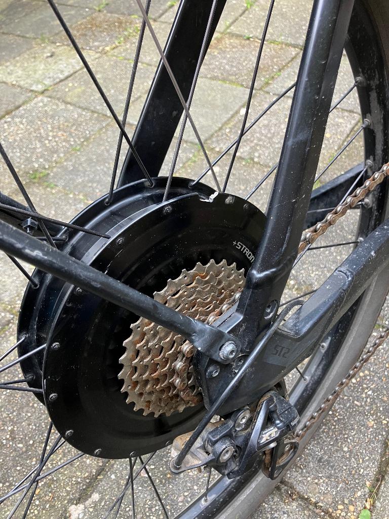 Stromer ST2 Motorwiel goedkoop (zie omschrijving), Fietsen en Brommers, Ophalen, Gebruikt, Wiel, Aluminium
