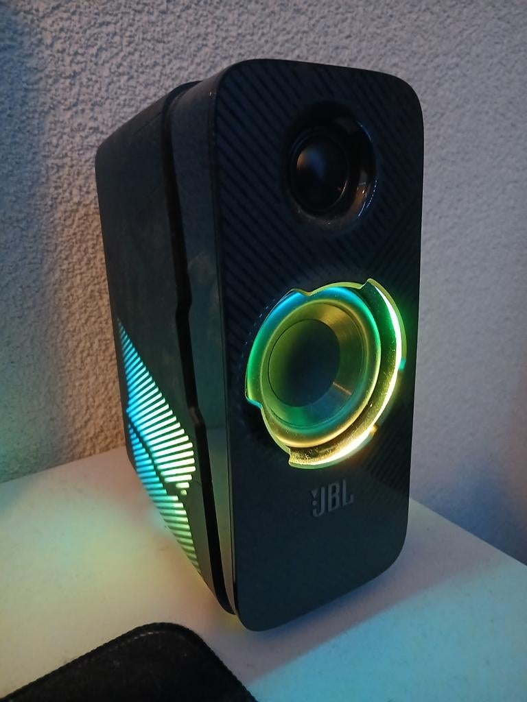 JBL Quantum Duo Gaming Speakers met RGB Verlichting, JBL, Verzenden, Zo goed als nieuw, 60 tot 120 watt