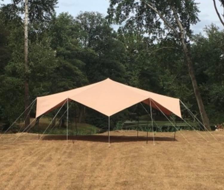 De Waard activiteitendak 8x8 te koop, stretchtent, feesttent, Caravans en Kamperen, Tenten, Ophalen, Gebruikt, Tot en met 2
