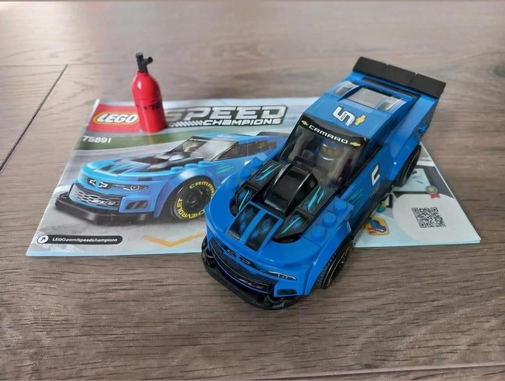 Lego 75891 Speed Champions Chevrolet Camaro Racewagen, Ophalen of Verzenden, Zo goed als nieuw