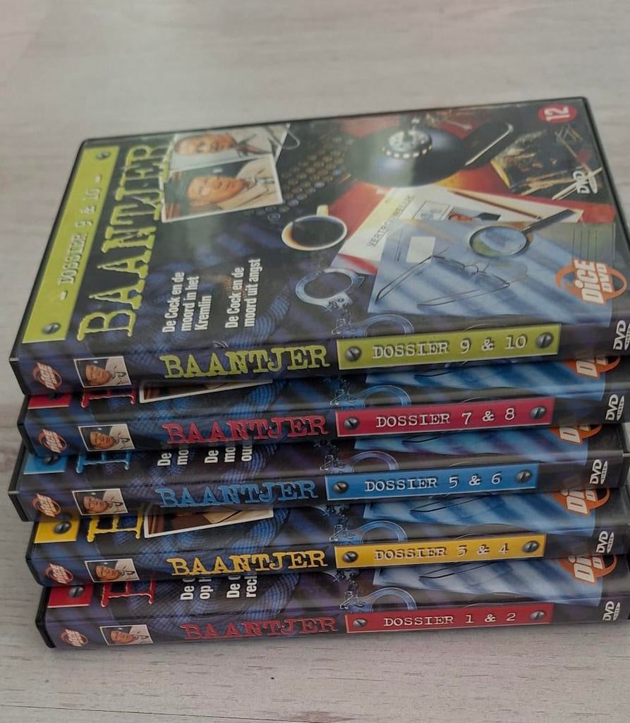 DVDS Baantjer  1-10, Ophalen, Zo goed als nieuw, Levenslied of Smartlap