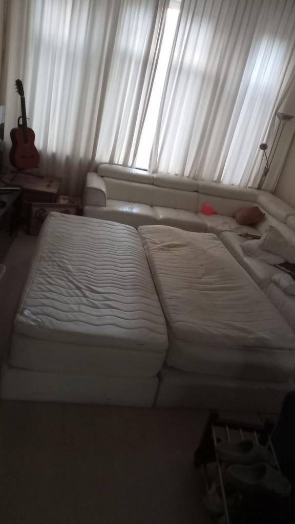 2 boxsprings 90x200 IKEA SULTAN, Ophalen, Gebruikt, 90 cm, Eenpersoons