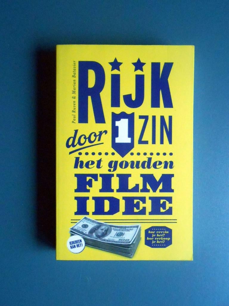 Rijk door 1 zin. Het gouden film-idee, Ophalen of Verzenden, Nieuw, Overige onderwerpen