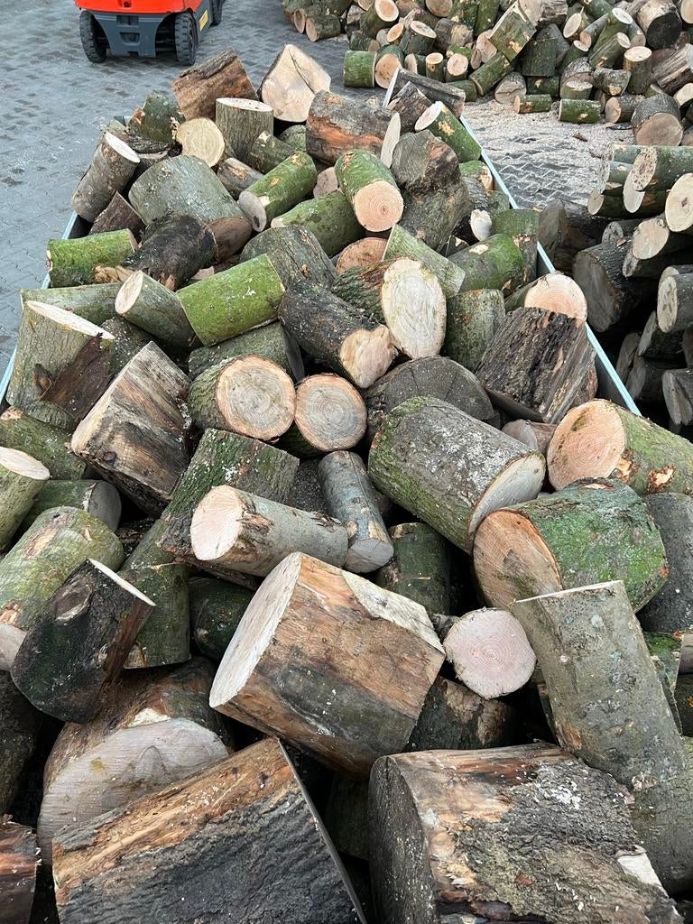 Dikke vracht 4,8 kuub eiken Essen haardhout thuisbezorgd