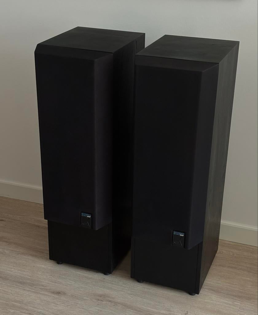 KEF Reference 104/2 Vloerstaande Luidsprekers, Audio, Tv en Foto, Luidsprekers, Gebruikt, Front, Rear of Stereo speakers, 120 watt of meer