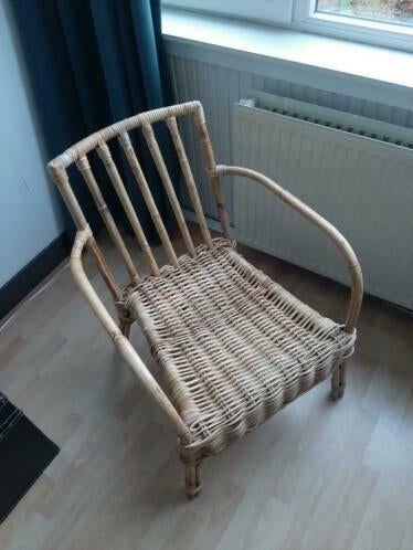 Ikea rotan stoel JASSA niet hein eek, Ophalen, Gebruikt, Twee, Bruin