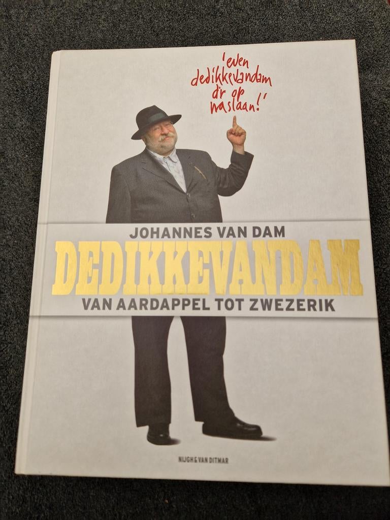 De Dikke Van Dam, Van Aardappel tot Zwezerik  Johannes v Dam, Ophalen, Zo goed als nieuw, Overige typen