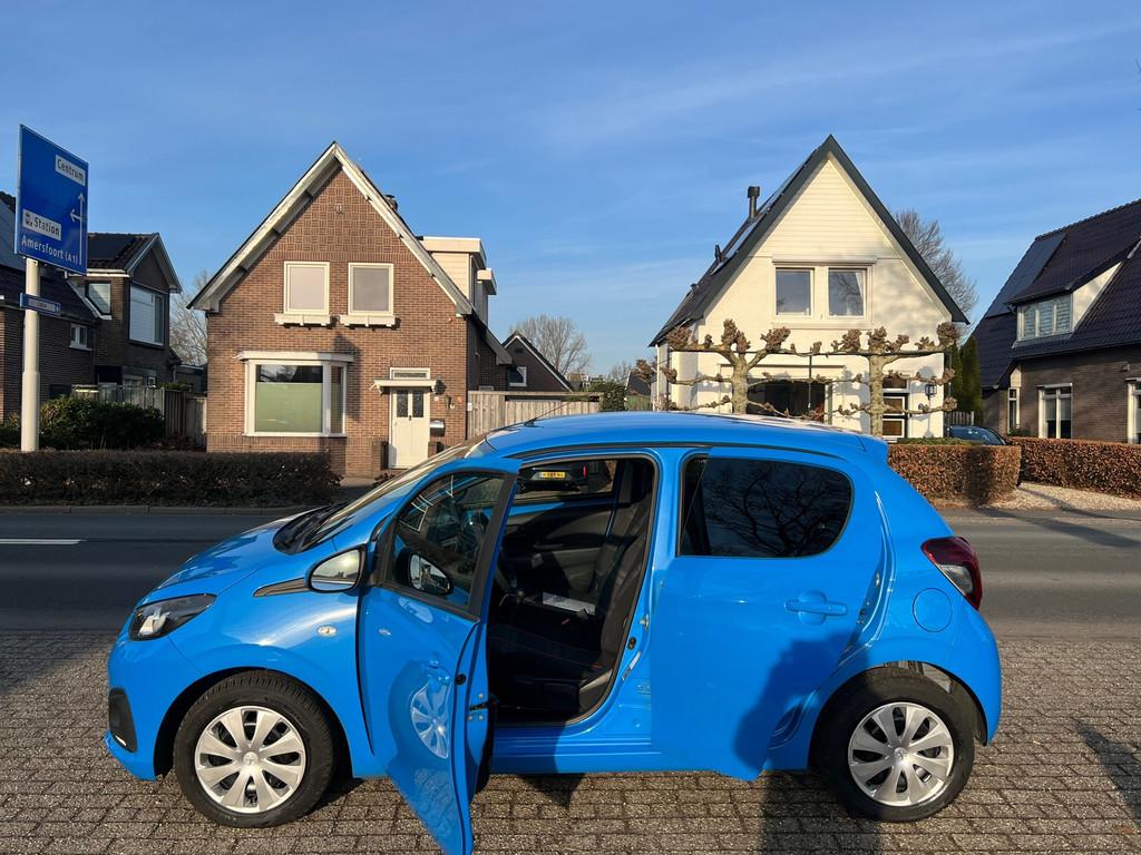 Peugeot 108 1.0 e-VTi Active 63.000 km NL-AUTO-NAP., Voorwielaandrijving, Stof, Gebruikt, Start-stop-systeem