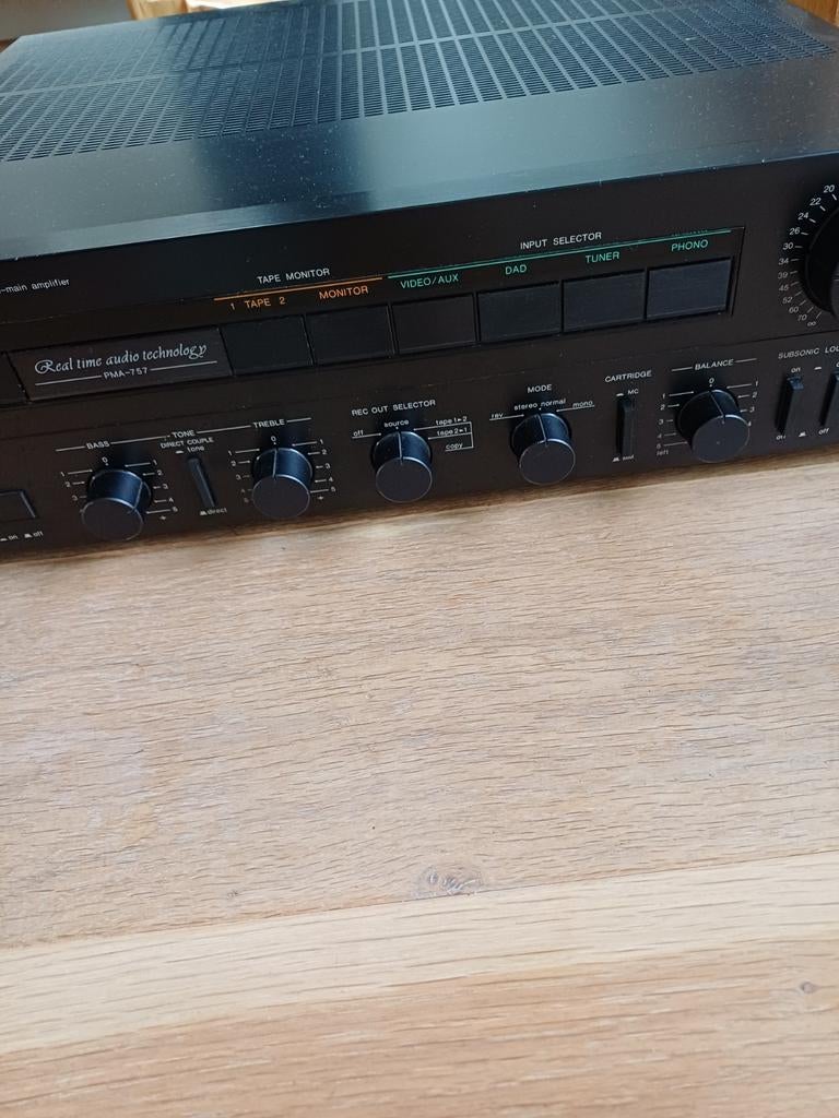 DENON PMA 757, Ophalen of Verzenden, Zo goed als nieuw, 60 tot 120 watt, Denon