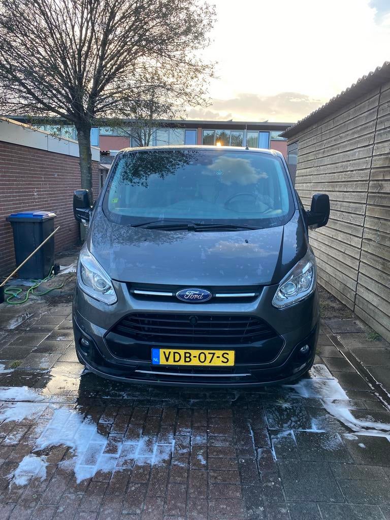 Ford Transit Custom GB 2.0 Tdci 170PK 340 L1h1 2019 Grijs, Voorwielaandrijving, 1995 cc, 4 cilinders, Origineel Nederlands