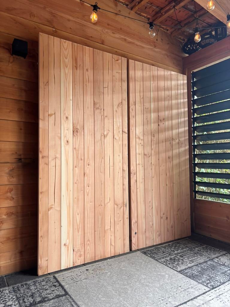 Schuifdeur/loftdeur/barndeur/douglas/massief eiken op maat, Binnendeur, Nieuw, Ophalen of Verzenden, Schuifdeur